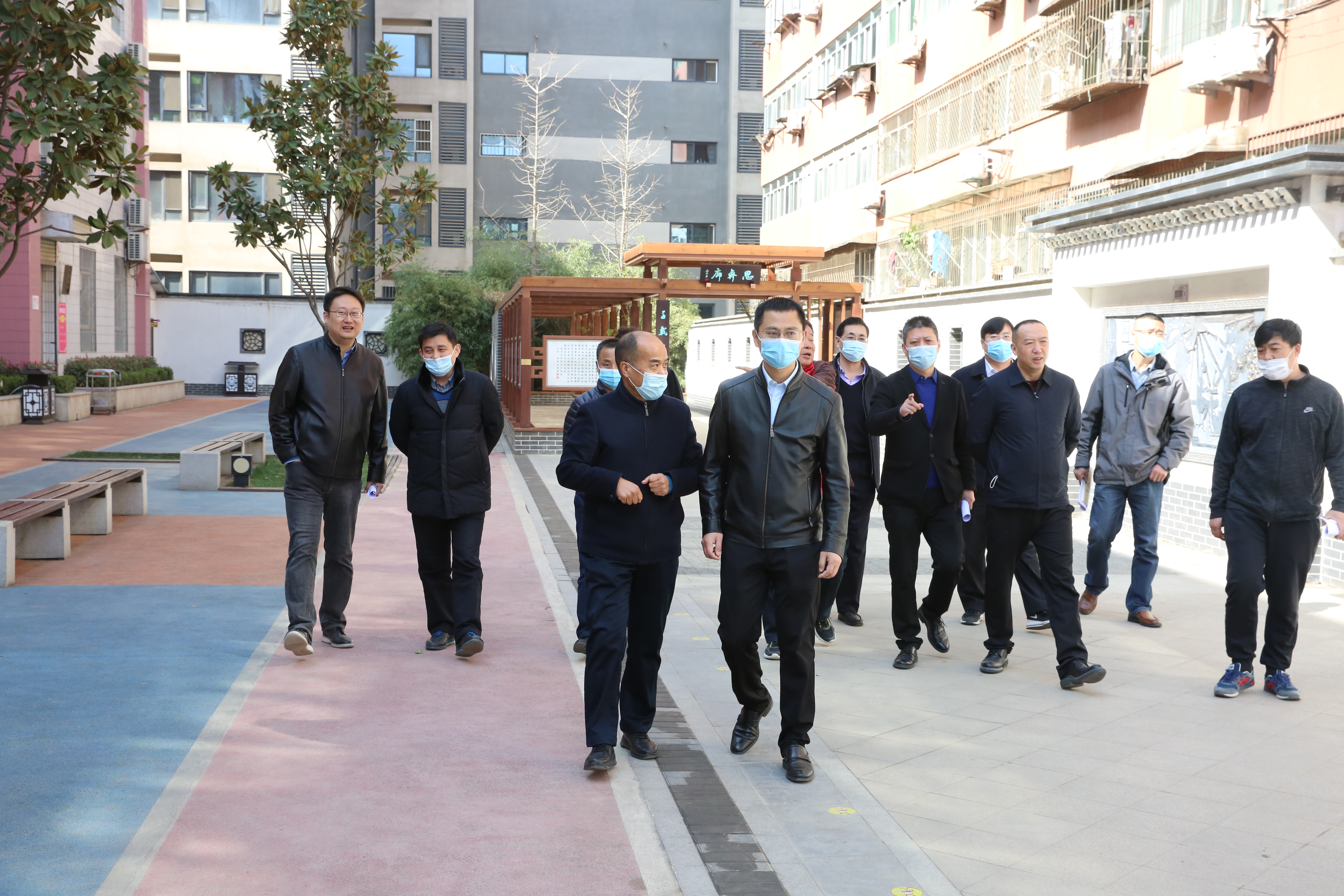 西安理工大学党委副书记马宁督查子校疫情防控及开学工作