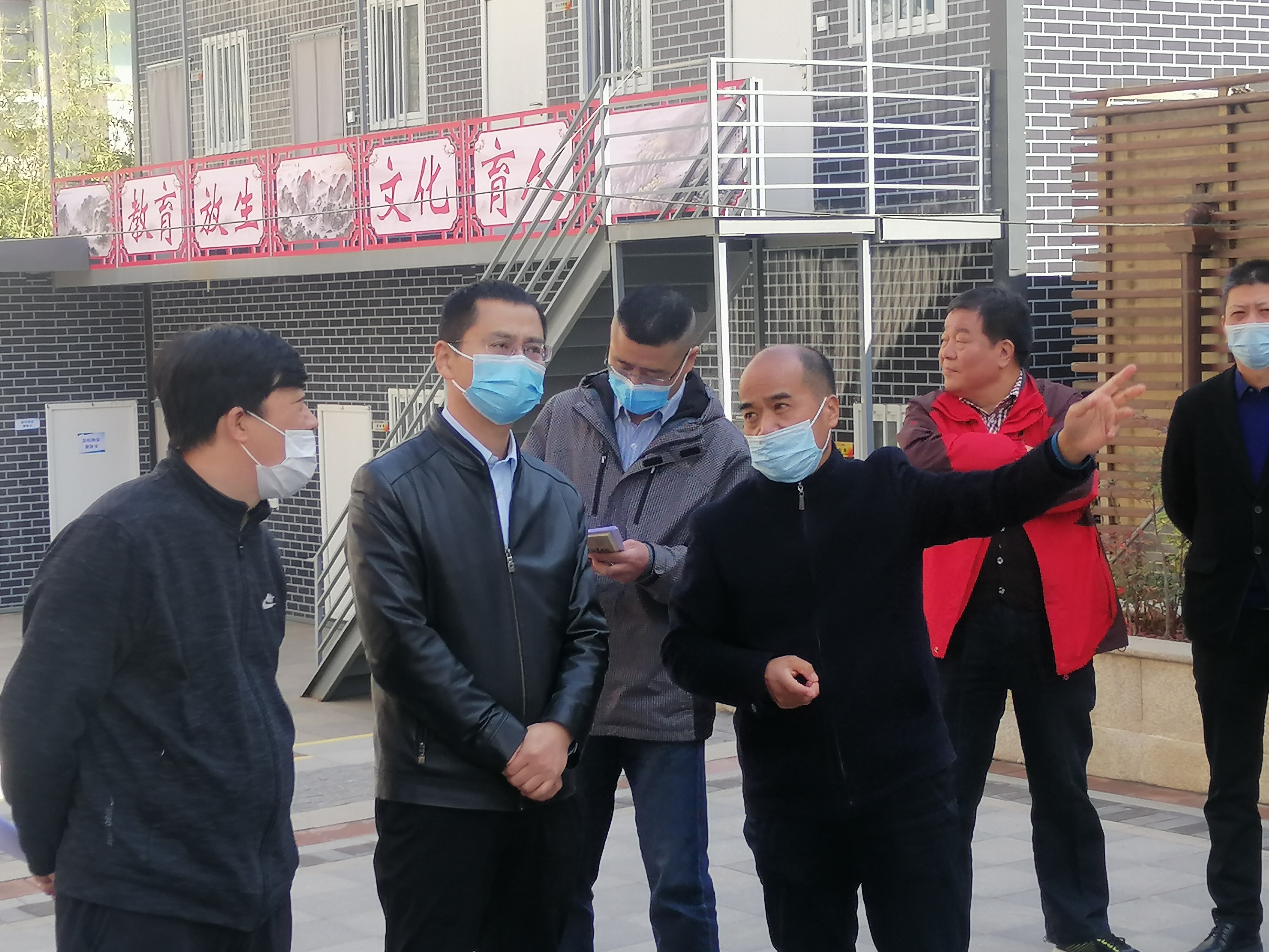 西安理工大学党委副书记马宁督查子校疫情防控及开学工作